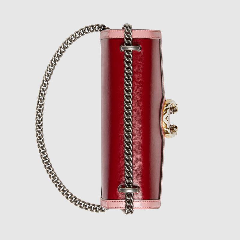 Gucci Dionysus Small Shoulder Bag 400249 Dark red and pink